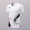 Nova Roupa de Badminton Masculina Feminina Verão Roupa Esportiva Top de Competição Manga Curta Estudante Crianças Secagem Rápida Roupas de Treino 6686