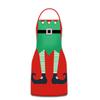 Nuevo Delantal Navideño Transfronterizo Impermeable y a Prueba de Aceite Regalo de Navidad Delantal Decorativo Creativo y Divertido a partir de una pieza