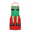 Nuevo Delantal Navideño Transfronterizo, Impermeable y a Prueba de Aceite, Delantal Decorativo Navideño Creativo y Original, Venta al por Mayor a partir de una Pieza
