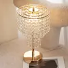 Lámpara de Mesa Decorativa de Cristal para Mesita de Noche de Dormitorio Moderno Simple Exclusiva Transfronteriza Lámpara de Mesa de Personalidad Creativa para Habitación de Boda Romántica