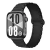 Adecuado para Correas de Reloj Huawei Fit3/4/4Pro/5/5Pro Correa de Muñeca Magnética de Silicona de Tres Eslabones Integrada de Segunda Generación