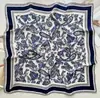 2025 Bolsa Amarrada no Pescoço Estilo Versátil 70 Modelos Feminino Novo Lenço de Seda Lenço Quadrado Primavera Outono Estilo Coreano Proteção Moda Lenço de Pescoço Lenço Retrô