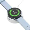 Para Samsung Galaxy Watch 6 5Pro 5 4 3 Base de Carga Inalámbrica Cargador Dividido Blanco