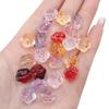 Cuentas de Cristal de 12 mm Cuentas Rosas Cuentas Sueltas Hechas a Mano DIY Pulsera Casera Cadena para Teléfono Móvil Materiales para Joyería Accesorios