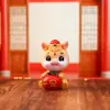 Figura de Bobblehead Criativa Estilo Chinês Deus da Riqueza Decoração de Mesa de Escritório Presente de Ano Novo Presente de Inauguração