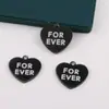Etiqueta Acrílica de Carta de Amor en Inglés de Doble Cara Llavero Hecho a Mano Colgante Materiales para Joyería Accesorios