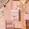 Papel ZABC Serie "Brisa para Ti" Decoración Artística Vintage para Diario DIY, 50 Hojas en 6 Diseños