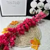 Delphinium jacinto larkspur grande flor artificial decoración ceremonia de boda diseño de salón de bodas flor falsa boda