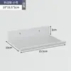 Tablero Perforado Negro de Metal para Habitación de E-sports Estante de Pared Escritorio de Computadora Tablero de Montaje en Pared Decoración de Almacenamiento Estante de Exhibición