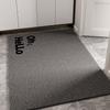 Tapetes de Porta de Entrada de Luxo Leve, Tapetes de Porta Antiderrapantes com Anéis de Arame, Tapetes de Pé Domésticos Cortáveis Resistentes a Manchas, Tapetes de Piso de Entrada para Raspar Lama e Sujeira