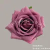 Flores Artificiales Moradas, Rosas y Hortensias Realistas de Alta Gama, Venta al por Mayor de Decoración para Bodas, Materiales Florales DIY para Paisajismo