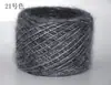 Hilo Brillante de Seda Lana Mohair, Hilo Dorado y Plateado, Hilo para Tejer Bufandas, Hilo de Mohair Brillante Tejido a Mano