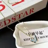 Collar de Mariposa con Cuentas Turquesa Dopamina para Mujer 2025 Nuevo Cadena de Clavícula Apilable Versátil de Alta Gama Tendencia