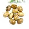 Atacado do Fabricante Venda Quente Transfronteiriça Pedra de Imagem Oval Múltiplas Especificações Pedra Solta Rosto de Anel Madeira Granulada Pedra Gota d'Água Rosto de Anel Atacado
