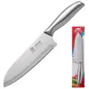 Cuchillo de Chef de Acero Inoxidable con Mango Hueco para Cortar Verduras, Rebanar, Pelar Frutas y Verduras, Cuchillo de Cocina Multiusos Asakh-No.723