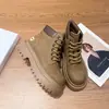 Botines estilo británico para mujer, colección otoño/invierno 2026, nuevos, forrados de felpa, suela gruesa, que aumentan la altura, antideslizantes, elegantes, casuales y cómodos para mujer