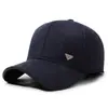 Novo Estilo de Chapéu para Homens no Inverno, Boné de Baseball Espesso e Quente com Proteção para as Orelhas para Homens de Meia-Idade e Idosos, Chapéu de Bico de Pato para Uso Externo