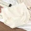 Pantaletas Sin Costuras para Mujer de Cintura Media, Levanta Glúteos Sin Costuras, para Chicas Estudiantes, Cómodas de Algodón Antibacterianas, Estilo Japonés, Lindas