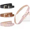 Nova moda ins estilo cinto feminino all-match commuter pino fivela cinto feminino simples coreano cinto decorativo atacado