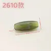 Jade sintético duas cores em formato de nuvem, irregular, com furo grande, contas de pedra sintética para pulseira DIY, corrente de celular, bolsa de tecelagem, acessórios de joia