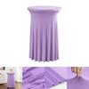 Fundas Elásticas para Mesa Cuidadosamente Seleccionadas para Bodas, Mesas de Cóctel de Hotel, Mesas Redondas Altas Transfronterizas, Faldas de Mesa Elásticas Decorativas Anti-Pilling