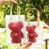 Toalla de oso mano regalo caja de regalo celebración de boda actividades de promoción de tienda regalos de apertura venta al por mayor regalos publicitarios