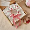 Scrunchies Frescos y Sencillos Estilo Bosque para Mujer, Ligas para el Cabello de Encaje de Alta Gama, Cuerdas Florales Versátiles para el Cabello, Dulces Accesorios para el Cabello Coreanos