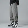 Calças de Trabalho Japonesas Plus Size Novas para Homens 2026, Calças Jogger Largas da Moda para Primavera e Outono, Calças Longas Casuais em Estilo Americano