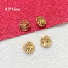 Bolsa Antiga Banhada a Ouro Patch Bagua Patch Borboleta Mão de Buda Moeda de Cobre Pérola Jade Patch Acessórios de Joias Artesanais DIY