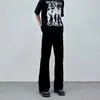 Jeans Lavados Viejos Estilo Americano Streetwear 2024 para Hombre Primavera y Otoño Rectos Holgados Pantalones Largos High Street Europeo y Americano