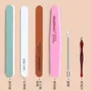 Conjunto Completo de Ferramentas para Manicure para Remover Cutículas, Cortar Unhas, Lixar Unhas, Tira Polidora, Tira para Lixar Unhas, Cuidados Caseiros com as Unhas