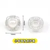 Novos botões de alta qualidade mais vendidos, costurados à mão no estilo Chanel com diamantes e pérolas, botões de metal para acessórios de vestuário DIY