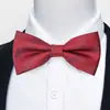 Estoque Pronto do Fabricante Gravata Borboleta Jacquard Formal Masculina para Negócios, Casamento, Festa, Gravata Borboleta Floral de Poliéster em Forma de Seta