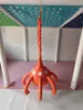 Accesorios para Parque Infantil Interior Saco de Boxeo de PVC Saco de Arena Palo de Obstáculos para Búsqueda del Tesoro en el Bosque Aro Colgante