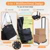 Bolsa Plegable con Ruedas para Movilidad Capacidad 40L