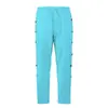 Pantalones Largos de Algodón y Lino de Doble Botonadura Estilo Americano Transfronterizos para Hombre, Secado Rápido, Transpirables, Versátiles, Pantalones Largos Deportivos para Hombre para Exteriores