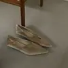 Primeiro Encontro: Sapatilhas Chiques de Bico Fino Estilo Francês, Nova Coleção Outono 2026, Sapatos para o Dia a Dia para Mulheres, Sapatos Simples de Vovó