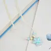 Jingdezhen Cerámica Serie Oceánica Concha Color Dopamina Pulsera de Cuerda Tejida Simple Linda Versátil Accesorio para Mejor Amigo Venta al por Mayor