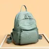 Moda Transfronteriza 2026 Nuevo Tejido de Nailon para Mujer Mochila Versátil de Gran Capacidad Mochila de Viaje Escolar Ligera y Moderna