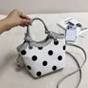 Bolsa Nova de Verão 2026 Estilo Coreano Bolsa de Bolinhas Bolsa Transversal Chique Tendência Bolsa Simples de Moda para Compras Bolsa para Celular