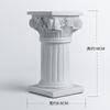Coluna Romana Europeia Ornamentos Decorativos Adereços de Fotografia Mini Escultura de Gesso Arte Pintura Auxiliares de Ensino Fotografia