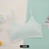 Ropa interior para niñas en período de desarrollo, Playeras para estudiantes de primaria y secundaria, Sujetadores a prueba de impactos para estudiantes de preparatoria, Estilo fino de verano