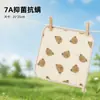 Toalla de lavado para bebé de crepé de algodón puro de cuatro capas para colgar, babero para recién nacido, toalla para cara y manos de bebé, súper suave y absorbente