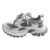 Zapatos de Papá Súper Atractivos Primavera/Verano para Mujer Malla Transpirable 2026 Nueva Moda Versátiles Suela Gruesa Zapatos Deportivos Casuales