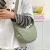 Bolso bandolera estilo japonés, bolso tipo empanada, bolso de axila, bolso de hombro, ligero, ajustable, bolso de media luna para mujer, moderno, nuevo modelo 2026