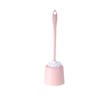 Cepillo para Inodoro con Base, Montado en Pared, Cepillo para Inodoro sin Ángulos Muertos, Juego de Cepillos para Inodoro de Baño, Herramienta de Limpieza para Inodoro de Sentadilla