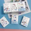Pañuelo de Papel Perro con Orejas Voladoras Estudiante Portátil Paquete Pequeño de Servilletas de Papel Higiénico Servilleta Pulpa de Madera Cruda Papel Higiénico Húmedo