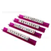 Regla de mahjong acrílica personalizada de fábrica, regla para empujar cartas, regla clasificadora de mahjong para uso doméstico, palo de mahjong mini transparente