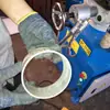 Máquina de corte de tubos de aço, cortador pneumático de tubos, máquina de corte de tubos de aço inoxidável, alimentação manual, máquina de corte automático de tubos