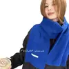 Cachecol de Lã Misturada Colorido Puro Feito em Casa pelo Fabricante para Mulheres Inverno Clareamento Estudante Casal Cachecol Simples de Tricô Transfronteiriço